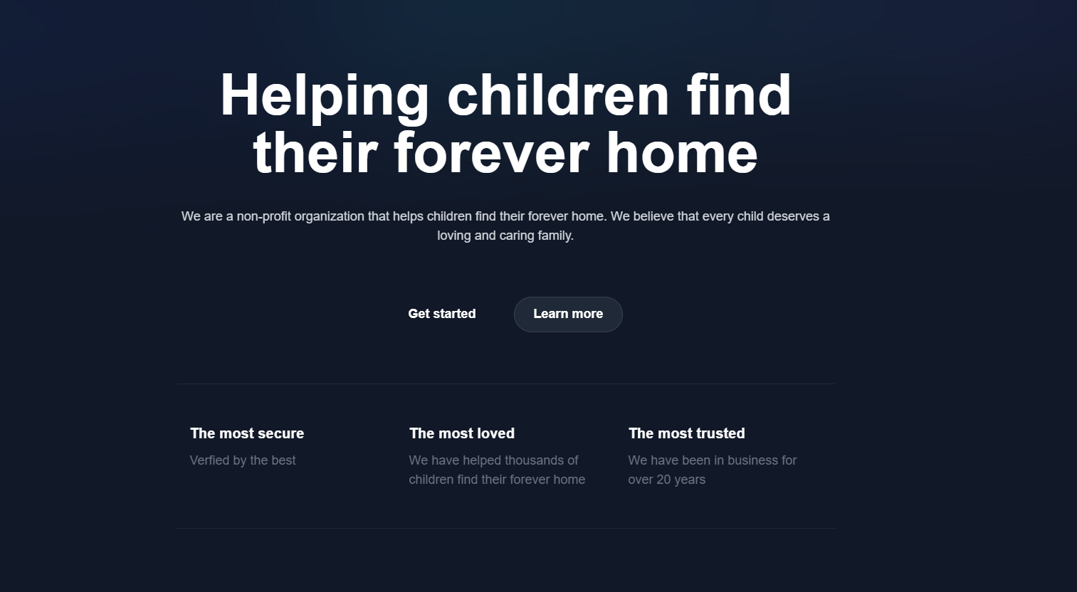 Child Adoption Portal