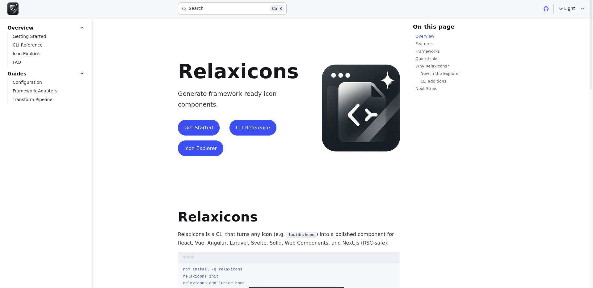 RelaxIcons