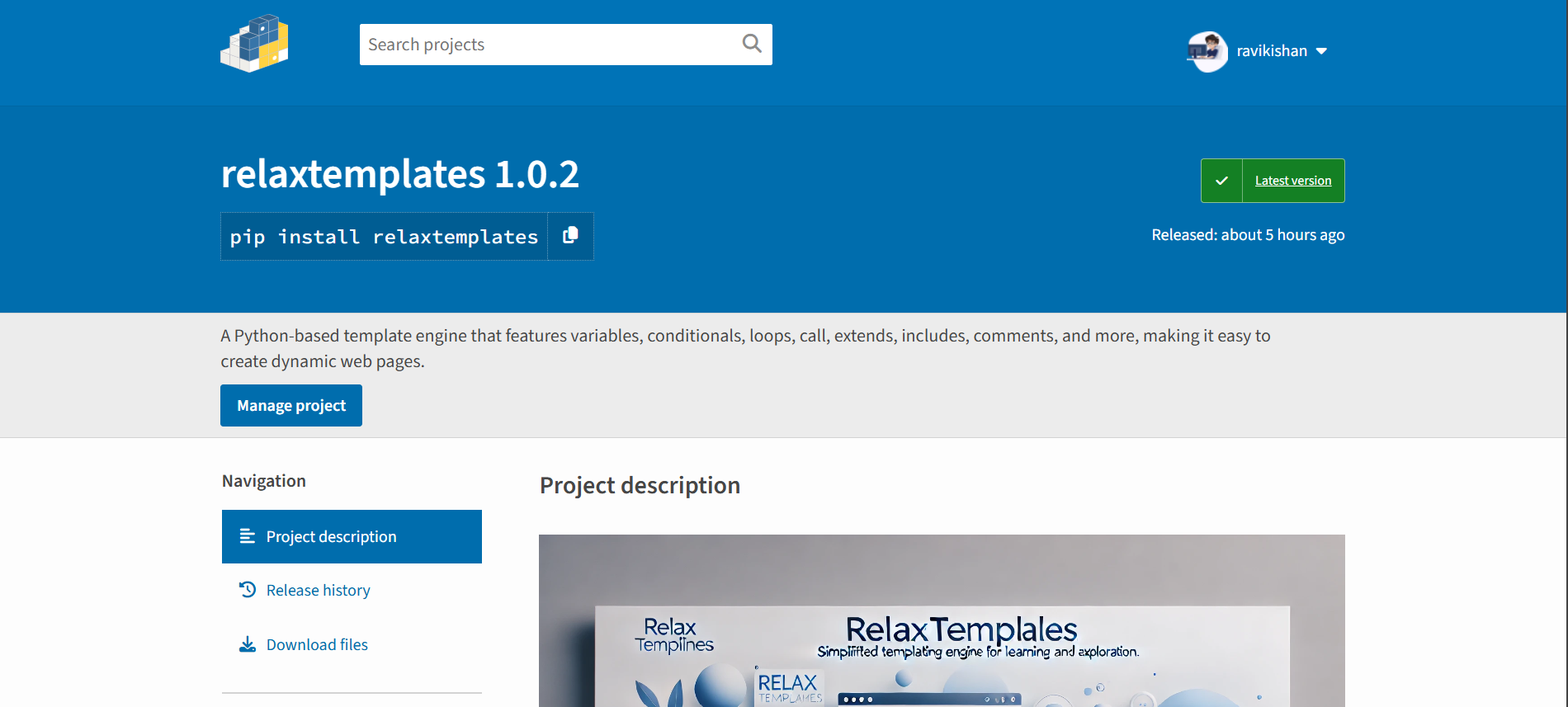 Relax Templates